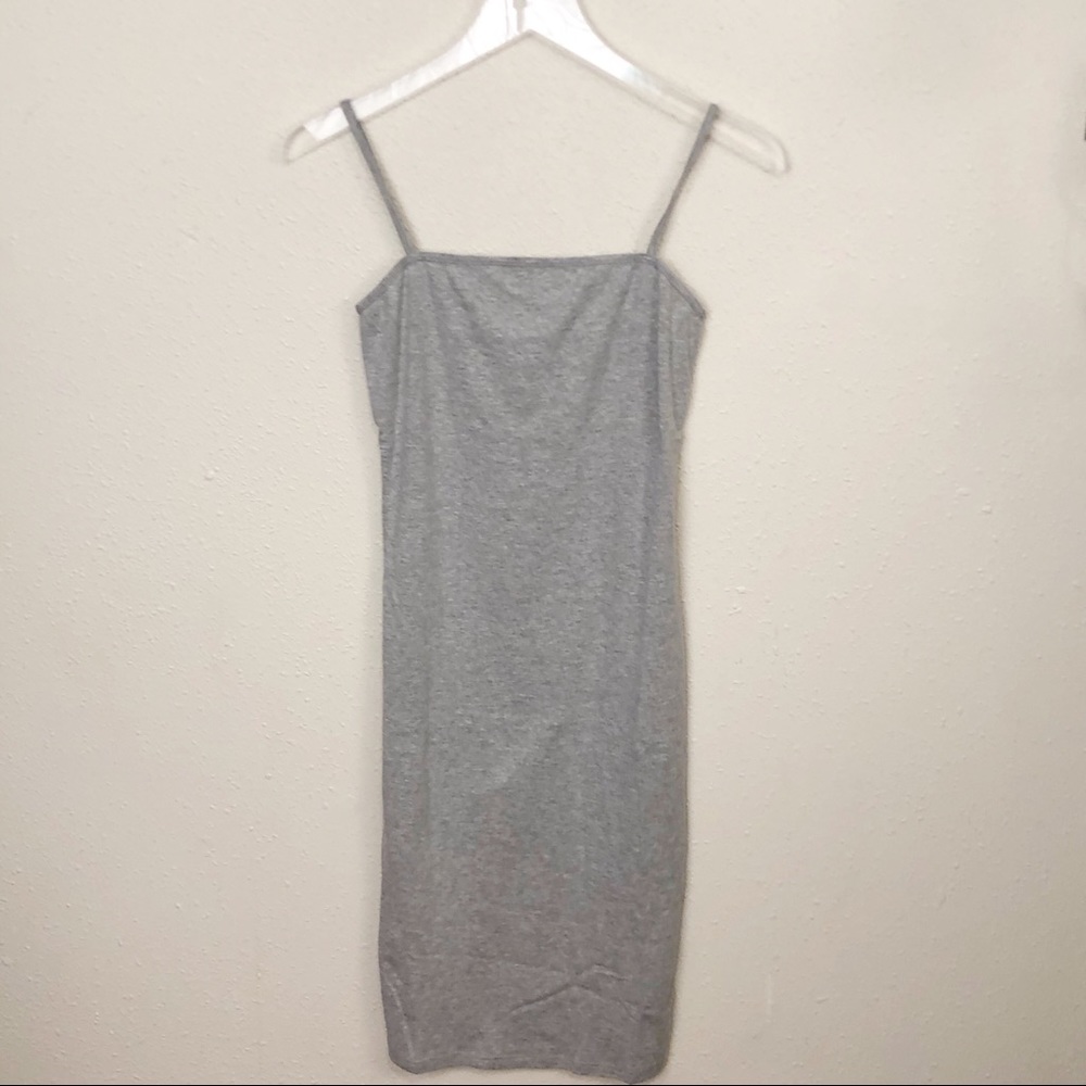 NWT Topshop Cami Dress Gray Sz 4